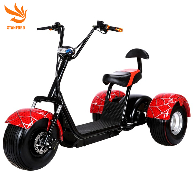 2020 three wheel Scooter Citycoco Adult 1000W Electric Scooters 