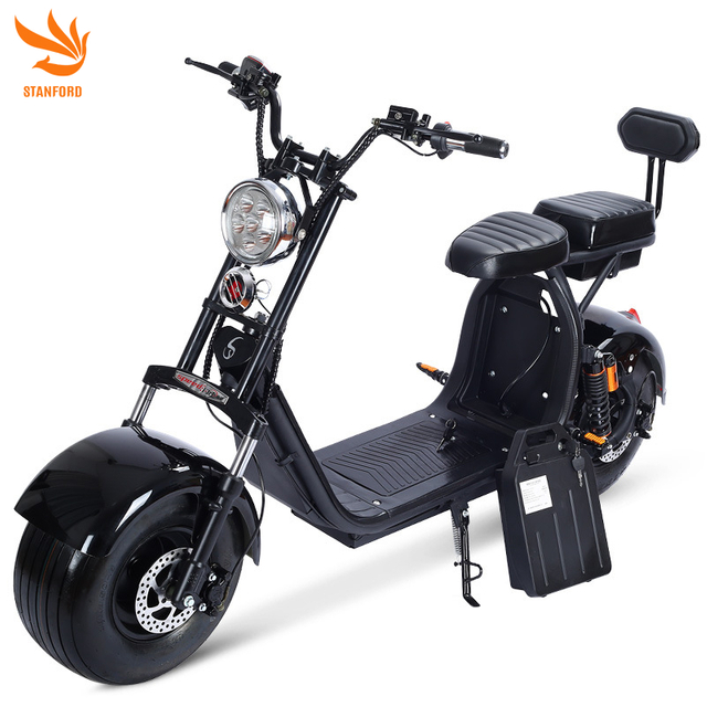 2020 China Mobility Moto Electric 1000W New Cheap E Adults Citycoco Scooter